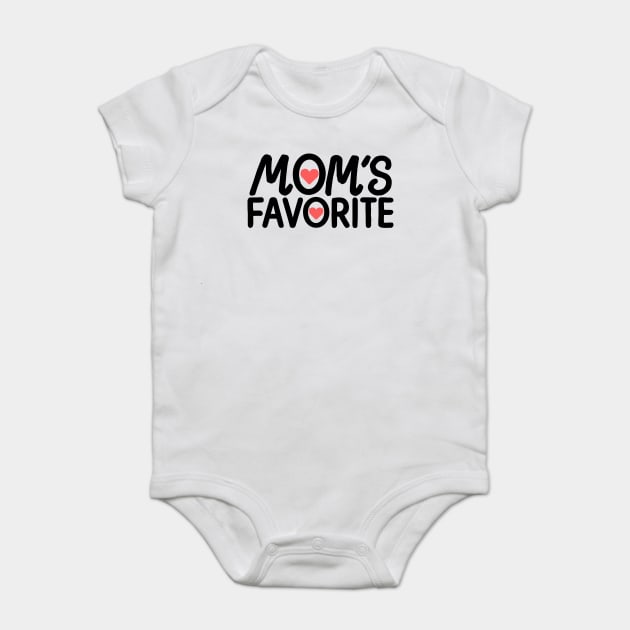 Moms Favorite Baby Bodysuit by CreativeSage